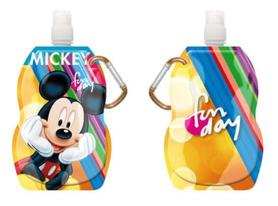 EUROSWAN Steklenica za pitje s karabinom Mickey 330 ml