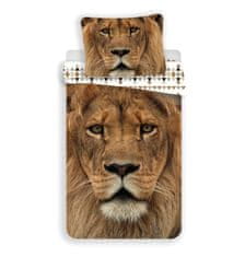 Jerry Fabrics JERRY FABRICS Posteljno perilo Lion 03 Bombaž, 140/200, 70/90 cm