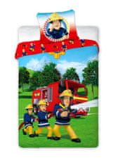 Faro Vključeno platno Fireman Sam Garden Cotton, 140/200, 70/90 cm