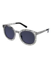 OEM ženske sončna očala Ovalni Vintage srebrna