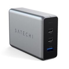 Satechi USB-C PD Compact GAN Charger polnilnik, 100 W 1× USB-C PD, 2× USB-C PD, 1× USB-C PD, 1× USB-A, 2× USB-C PD (ST-TC100GM-EU)