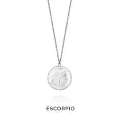 Viceroy Srebrni znak ogrlice Scorpio Horoscopo 61014C000-38E