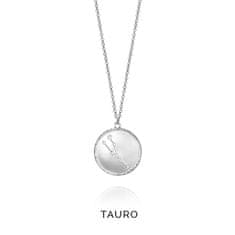 Viceroy Srebrni znak ogrlice Taurus Horoscopo 61014C000-38T