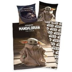 Zaparevrov Vključeno posteljnino Star Wars Mandalorian Baby Yoda Bombaž, 140/200, 70/90 cm