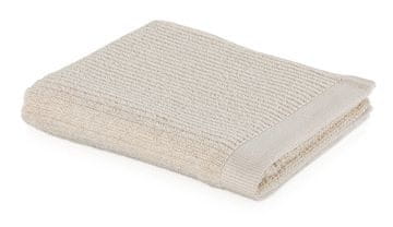 Möve WELLBEING rebrasta brisača, barva narava, 50 x 100 cm