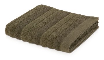 Möve Volnena brisača WELLBEING, barva morske trave, 50 x 100 cm