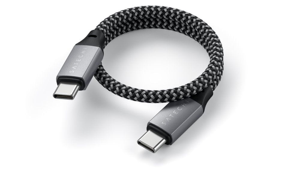 Satechi kabel USB-C to USB-C Short Cable 25 cm