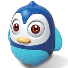 Baby Mix Gugalna igrača pingvin modra