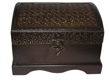 Šatulja, skrinja, škatla za nakit, prstane, verižice, ključe, pisma, šivalni pribor, gumbe, igrače, mere cca 19x14x12cm