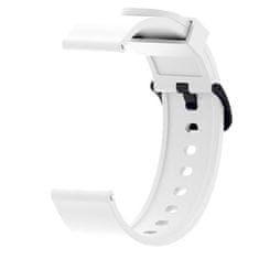 BStrap Silicone V4 pašček za Samsung Galaxy Watch 3 41mm, white