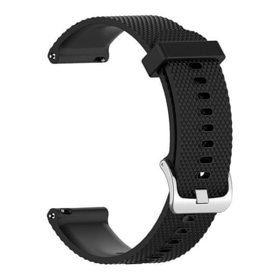 BStrap Silicone Land pašček za Huawei Watch GT/GT2 46mm, black
