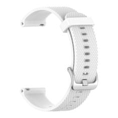 BStrap Silicone Land pašček za Garmin Venu 2, white