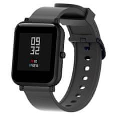 BStrap Silicone V4 pašček za Garmin Vivoactive 3, black