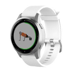 BStrap Silicone Land pašček za Xiaomi Watch S1 Active, white
