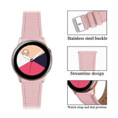 BStrap Leather Italy pašček za Huawei Watch GT3 42mm, pink