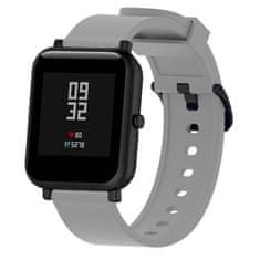 BStrap Silicone V4 pašček za Garmin Vivoactive 3, gray