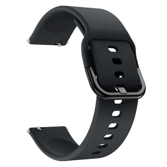 BStrap Silicone v2 pašček za Samsung Galaxy Watch 42mm, black