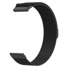 BStrap Milanese pašček za Samsung Galaxy Watch Active 2 40/44mm, black