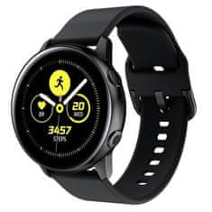 BStrap Silicone V2 pašček za Garmin Vivoactive 3, black