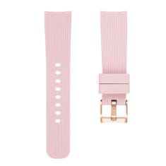 BStrap Silicone Line (Small) pašček za Garmin Vivoactive 3, pink