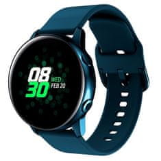 BStrap Silicone v2 pašček za Samsung Galaxy Watch 42mm, azure blue