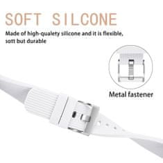 BStrap Silicone Line (Large) pašček za Xiaomi Amazfit GTR 42mm, white