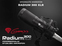 Genesis Radium 300 XLR namizni mikrofon