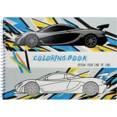 Creative pobarvanka Cars, 31 listov