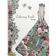 Creative pobarvanka za odrasle Coloring Book, 40 listov