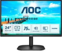 AOC 24B2XHM2 monitor, 60,45 (23,8") - kot nov