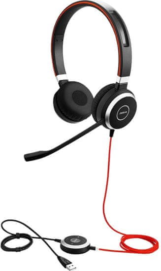 Jabra Evolve 40 slušalke z mikrofonom