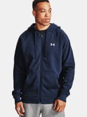 Under Armour Pulover UA Rival Cotton FZ Hoodie-NVY S