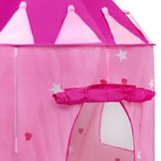 Baby Mix Otroški šotor Grad roza
