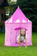 Baby Mix Otroški šotor Grad roza