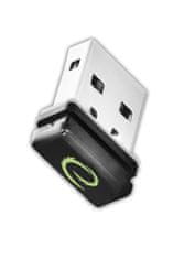 Esperanza Gladiator brezžični igralni plošček PC/PS3 USB, črno - zelena