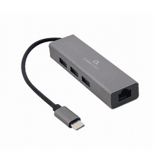 CABLEXPERT Adapter USB-C na LAN + USB 3.1