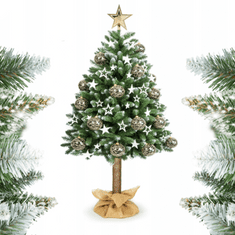 Božična smrekica / novoletna jelka, 220 cm - Odprta embalaža