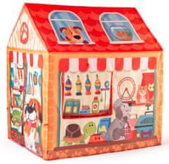 Woody Pet Shop otroška šotorska hiša