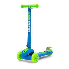 MILLY MALLY Magic Scooter modro-zelena