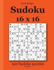 Sudoku 16 x 16: 100 Sudoku puzzles Volume 1