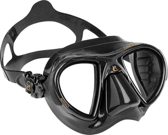 Cressi Maska NANO BLACK, potapljaška očala