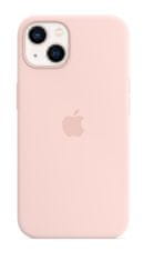 Apple Silicone Case with MagSafe ovitek za iPhone 13, silikonski, Chalk Pink (MM283ZM/A)