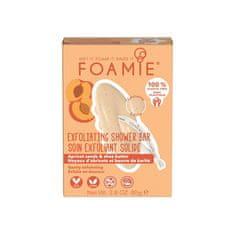 Foamie Tuš kabina za Body Več kot piling (Exfoliating Shower Bar) 80 g