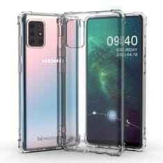 slomart wozinsky anti shock oklepna torbica za samsung galaxy a52s 5g / a52 5g / a52 4g prozorna