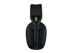 Logitech G435 LightSpeed brezžične gaming slušalke, Bluetooth, črne