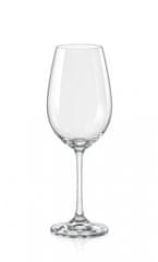 Crystalex VIOLA vínski kozarec, 350 ml, 6 kosov