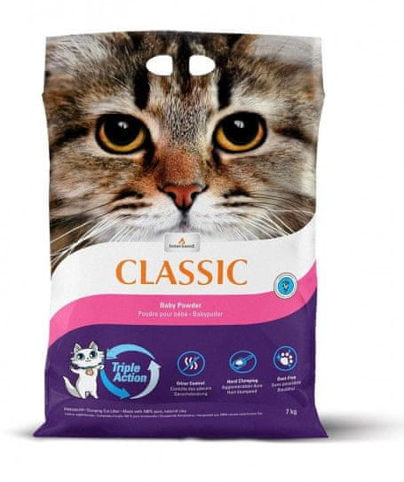 Intersand Classic pesek za mačke, Baby Powder, 14 kg