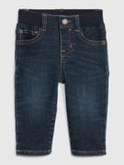 Gap Dojenčki Jeans hlače knit denim straight 6-12M