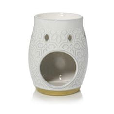 Yankee Candle Aromalampa keramični Addison z vzorcem za dišeče voske
