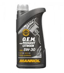 Mannol motorno olje O.E.M za Peugeot Citroen 5W-30 (DPF), 1 l
